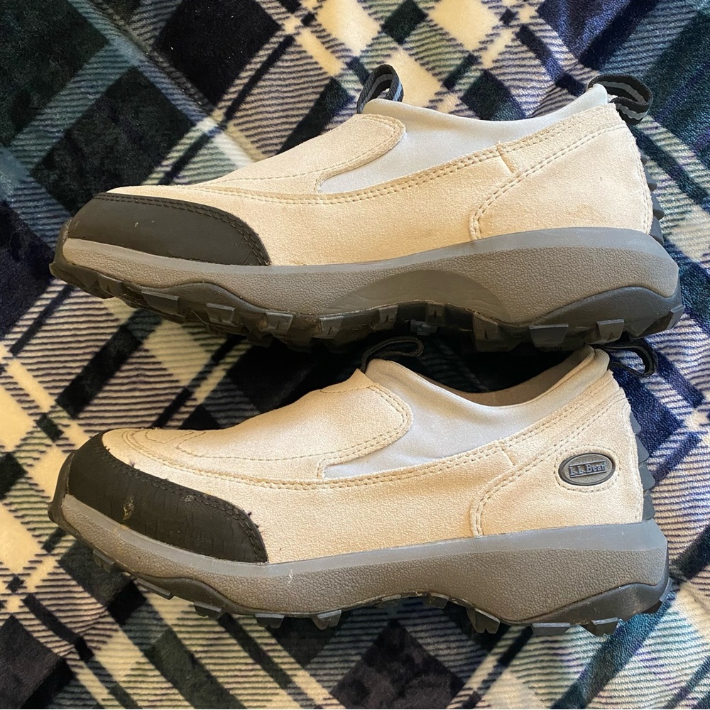 LL Bean Women’s Thinsulate Slip On Clog Sneaker Shoe Size 8.5 Suede Hiking